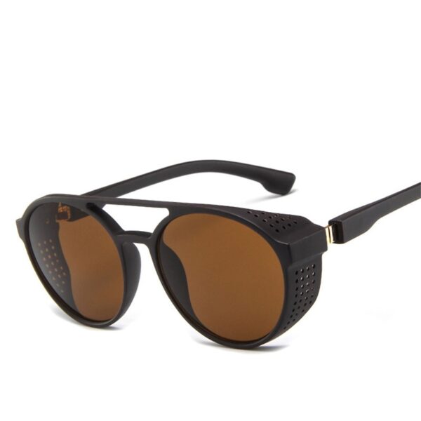 Men's Round Shaped Sunglasses - Image 3